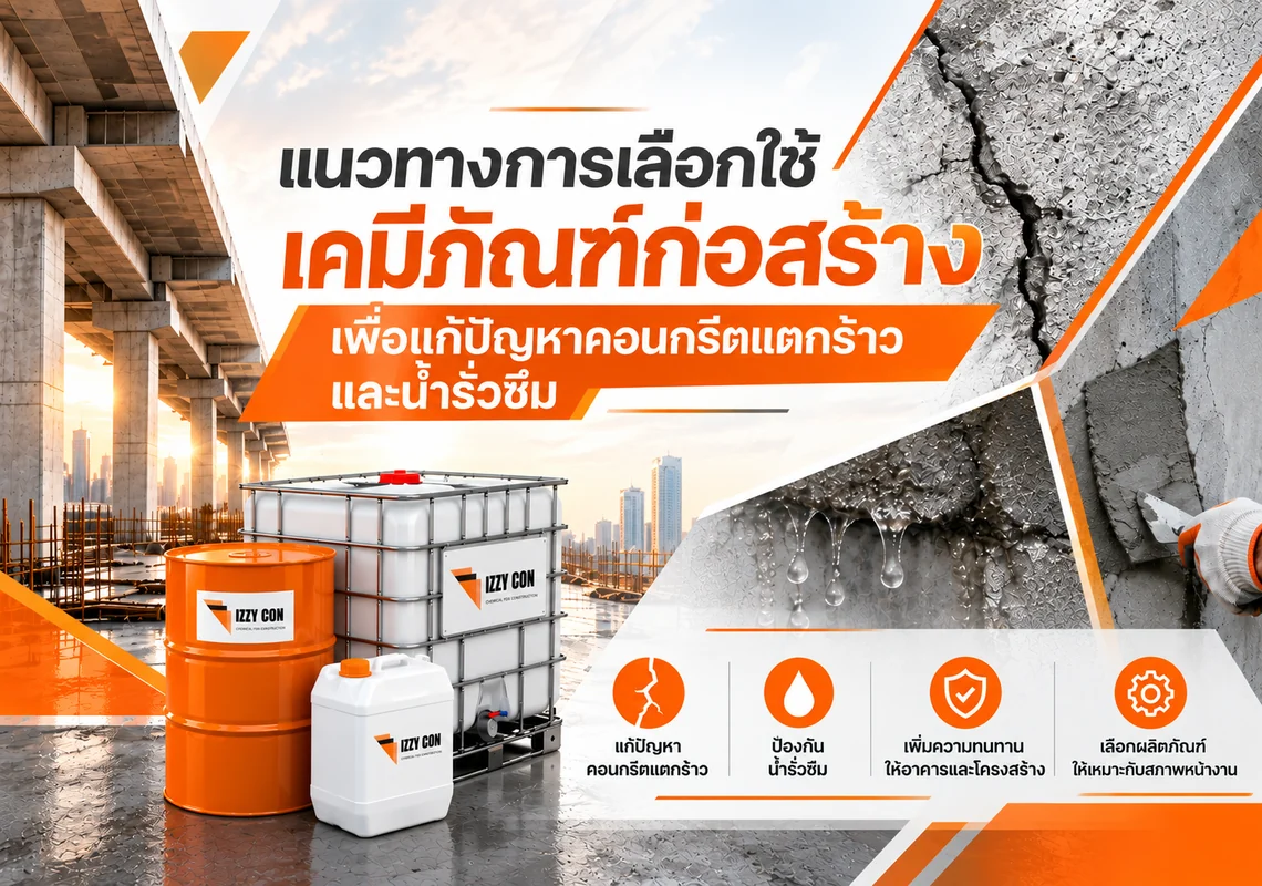 สารผสมเพิ่มในงานคอนกรีต